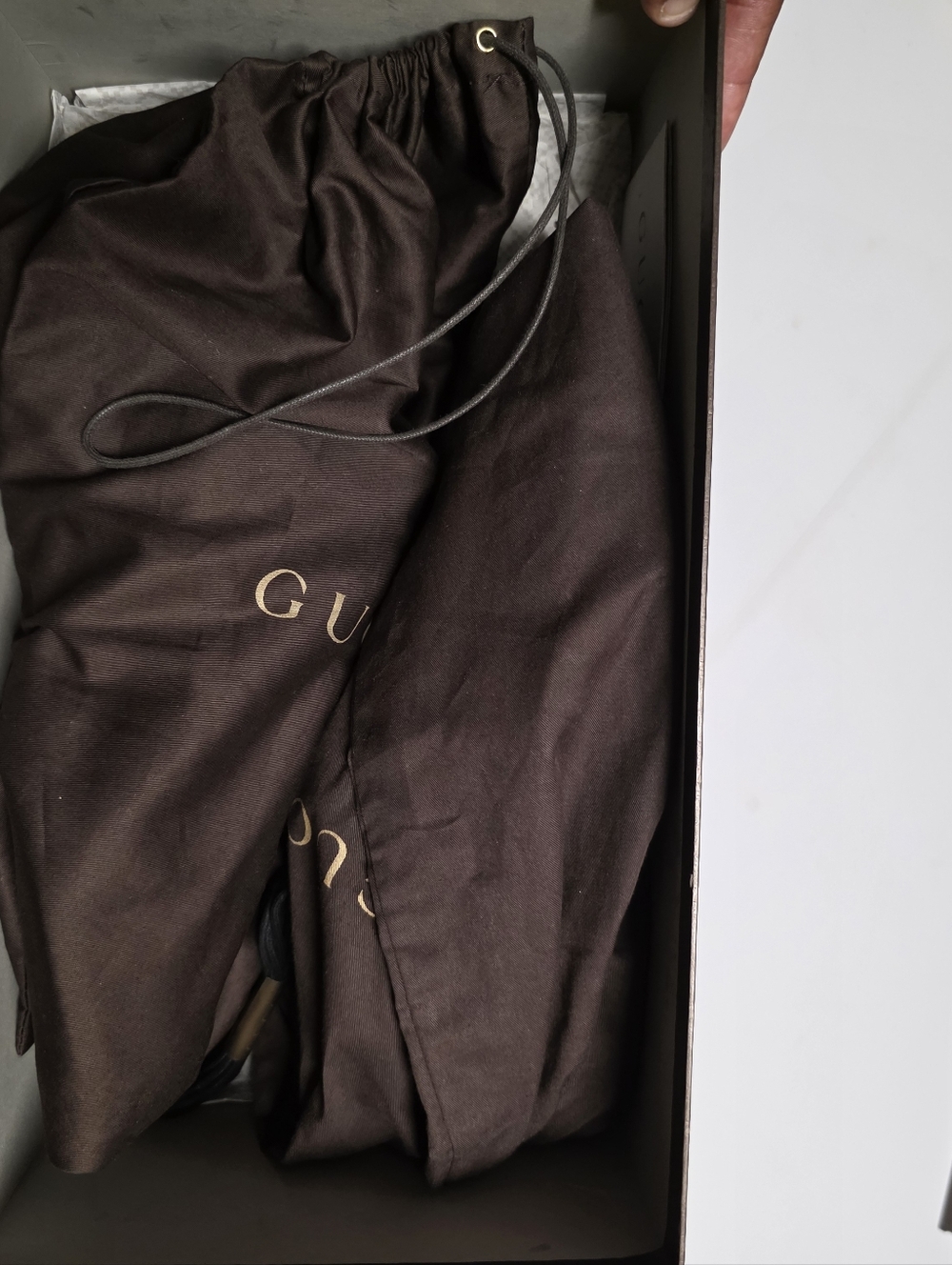 Gucci Black Betis Glamour Studded Lace Up Oxford - Picture 14 of 14